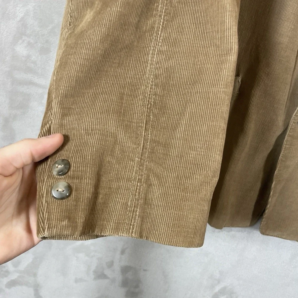 True Vtg 50s 60s Field & Stream Corduroy Blazer Jacket Sport Coat Mens 44 Cotton